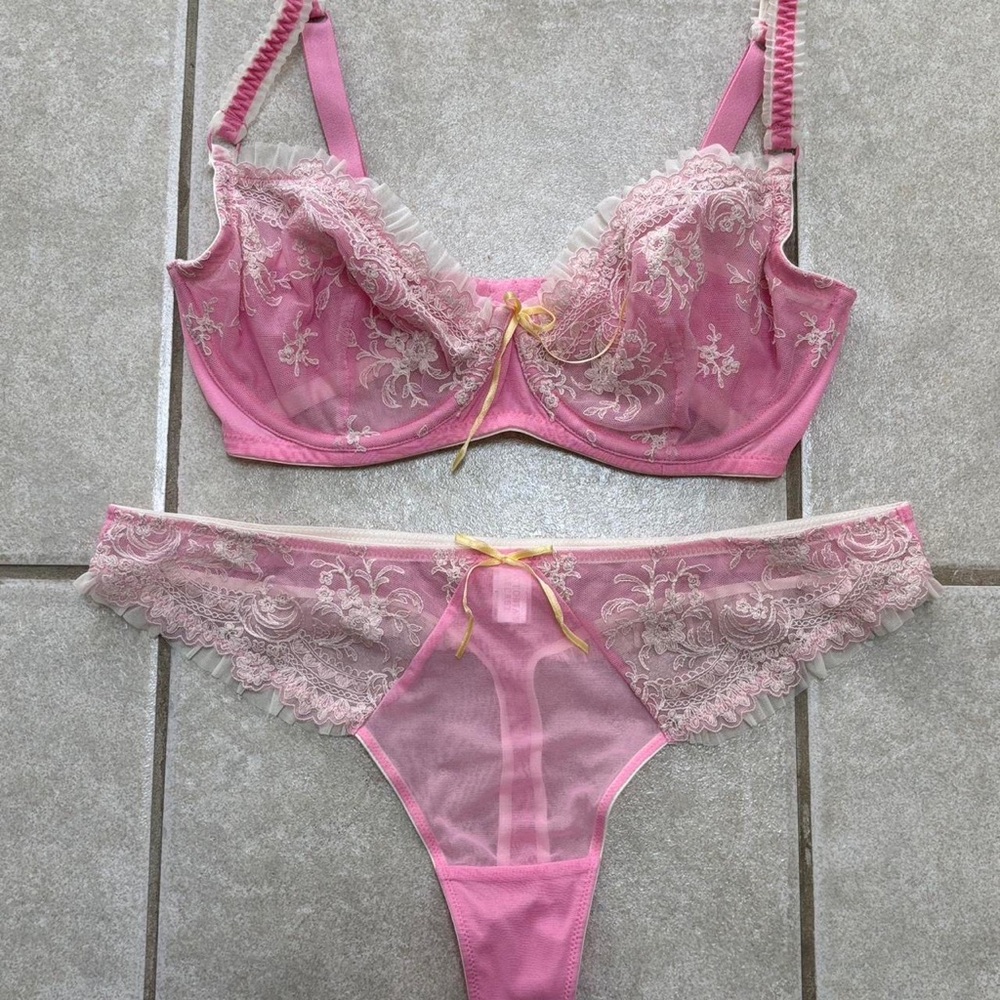 Pink VS Lingerie Set - Picture 4 of 5
